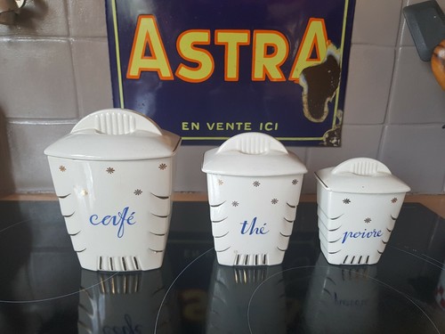 Anciens pots café - pots,