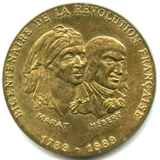 médaille Bicentenaire de la revolution francaise 1789-1989 n°8116