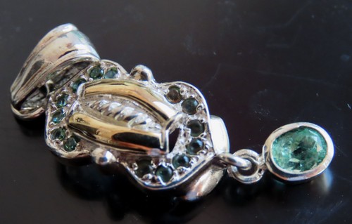 Collier émeraude colombienne - collier,