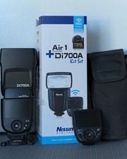Nissin Di700A + Air 1 commander Kit Set Fujifilm *** Excellent Condition  ***