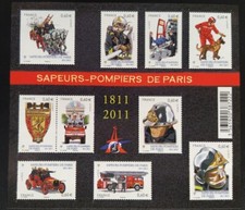 TIMBRE BLOC BRIGADE DE