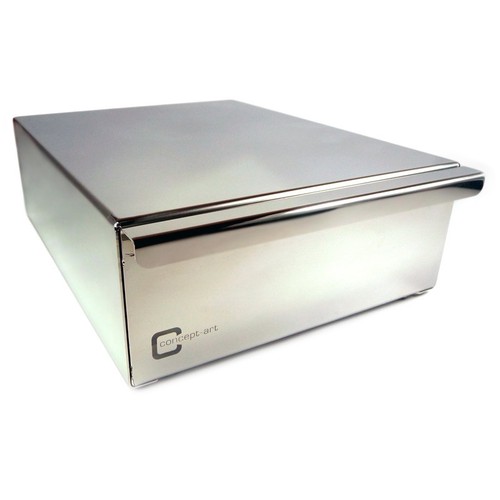 Tiroir inox fond café - fond,
