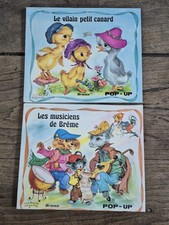 Lot De 2 Ancien Livres Pop-up Hemma