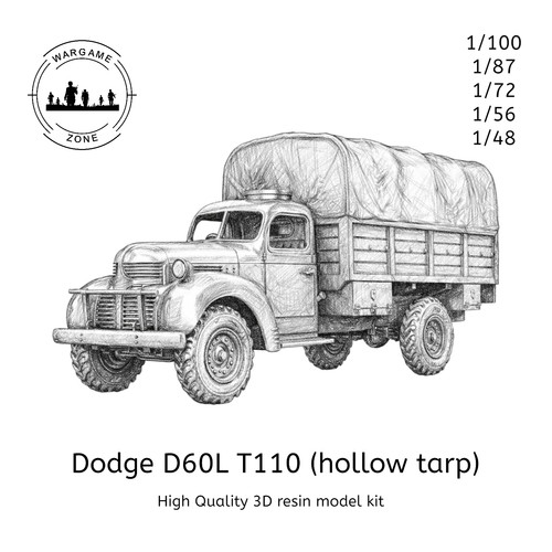 Dodge d60l t110 - (hollow, tarp)
