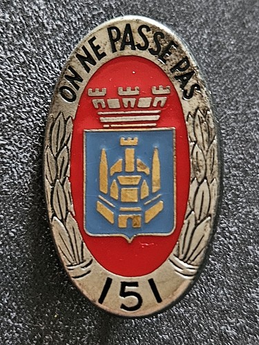 Insigne pucelle militaire - pucelle, du