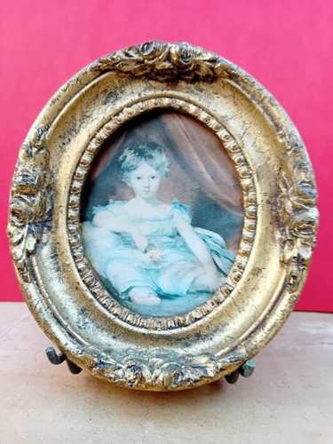 Ancien petit cadre style louis - ancien,