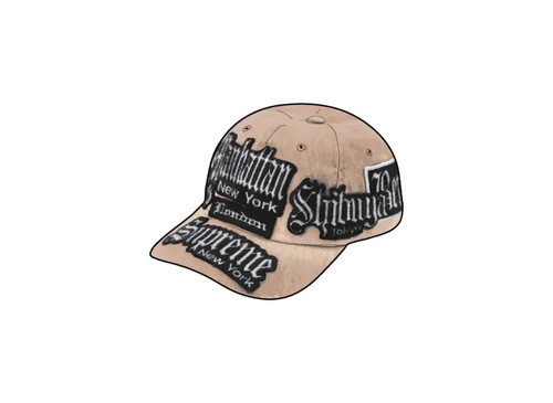 Supreme city patches - city, 6-panel
