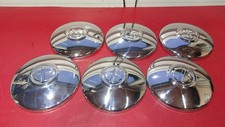 6X Couvre-Roue Chromé Plat VW