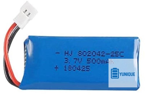 Batterie lipo 500mah - 3.7v,