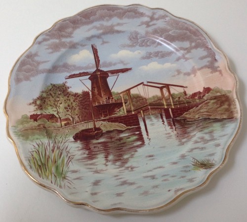Assiette plate faiencerie - plate, de