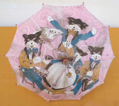 Chats ombrelle enfant - 4,