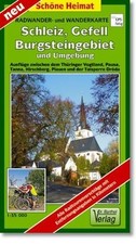 Radwander- und Wanderkarte Schleiz, Gefell, Burgstein... | Livre | état très bon