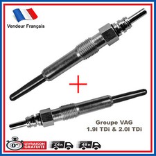 2 Bougie de Préchauffage pour A3 ALTEA LEON CADDY EOS GOLF 5 2.0 2.0L TDI 140