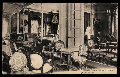 Cpa paris grands magasins du - cpa, paris,