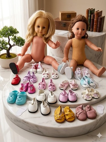 Chaussures poupée - chaussures, de