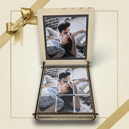 Chocolats personnalisés dans