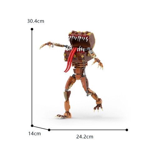 Monstre coffre trésor - monstre,