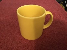 Yellow coffee mug england - yellow,
