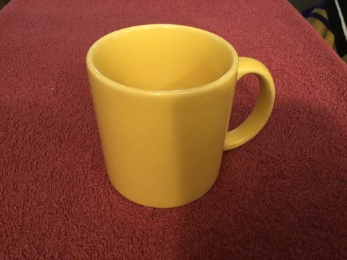 Yellow coffee mug england cccc - yellow,