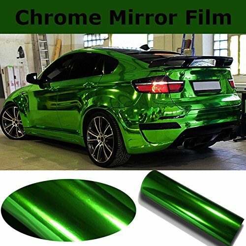 Chrome mirror vinyl film wrap - chrome,