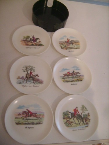 Ensemble dessous de - de, verre