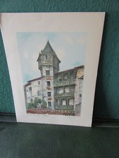 GRAVURE BARDAY LA TOUR D