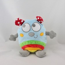 Doudou coccinelle bleu arc en ciel POMMETTE - 18689