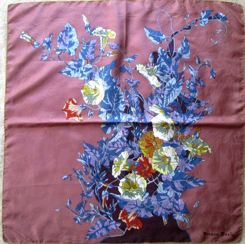 Franco doria foulard soie - -franco,