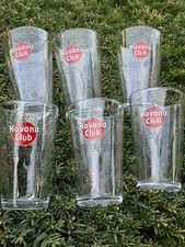 6 Verres publicitaire Havana  Club Morito