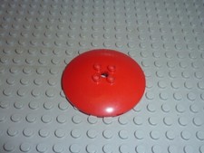 LEGO Red Round Dish 6 x 6