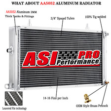 3 Rangées 52mm Aluminium