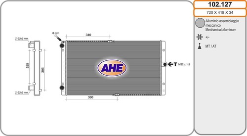 Radiateur transporter t4 - radiateur,