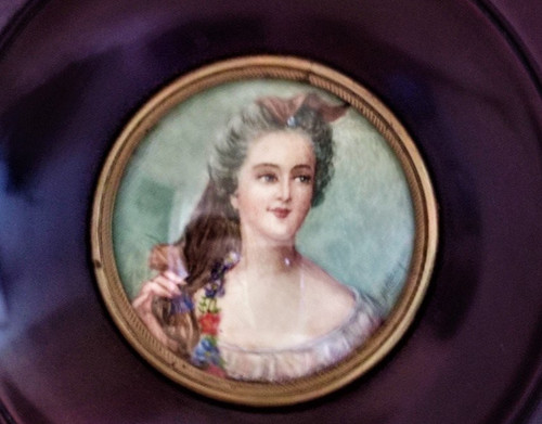 Antique french portrait - antique,
