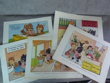 Lot de 13 AFFICHETTES MURALES