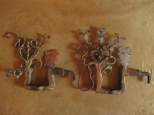 Ancien décor charrette - décor,