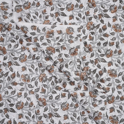 Tissu coton indien sanganeri - coton,