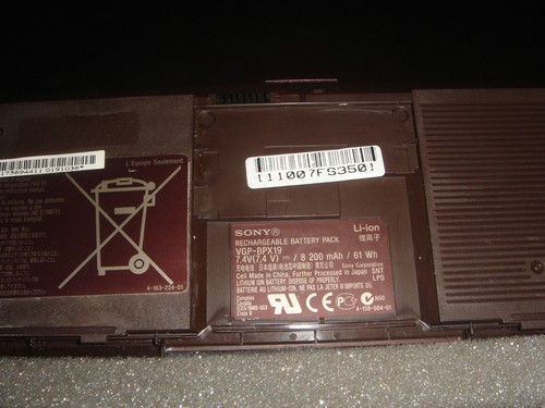 Batterie origine sony vaio - d'origine,