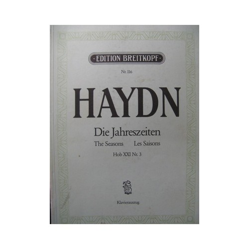 Haydn joseph die jahreszeiten - haydn,
