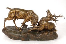 Sculpture bronze Thomas