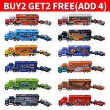 Disney Pixar voitures Chick Hicks Lightning McQueen Mack camions et voitures