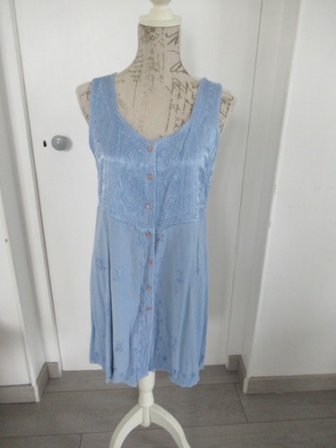 Robe plage bleu clair - plage,