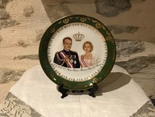 Assiette décorative en