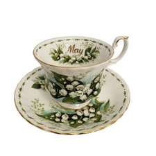 Royal Albert Tasse À Thé Flower Of Month Series Mai 1970