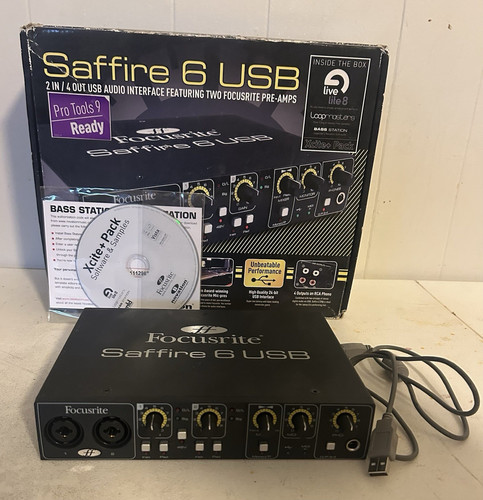 Focusrite saffire usb - saffire, 6