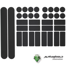 Noir Mat Vélo Autocollants