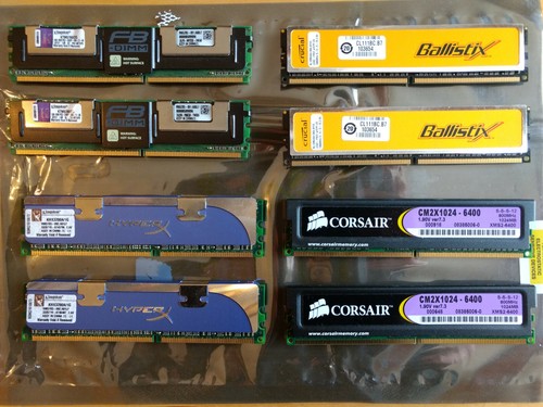 Lot barrettes mémoires ddr - barrettes,
