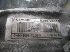 Boite de vitesses PK4005 PK4005 Renault ESPACE IV
