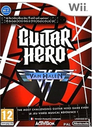 Jeu wii guitar hero - guitar, van