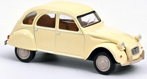 Norev 1978 citroen 2cv cream - 1978,