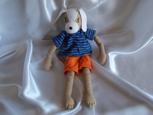 Doudou chien 100 coton - %,